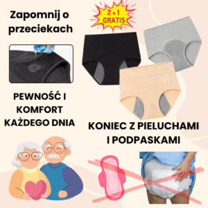 Majtki na nietrzymanie moczu Balsima (2+1 GRATIS) 3 sztuki