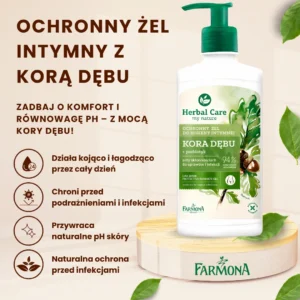 Żel Intymny z Kory Dębu 300 ml